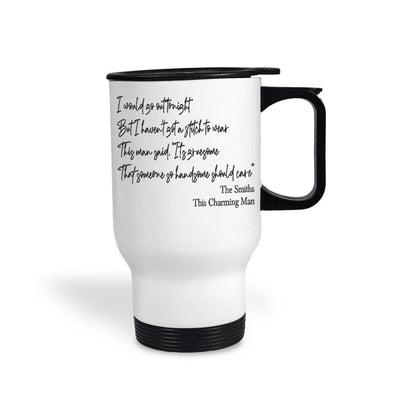 The Smiths This Charming Man Travel Mug Personalised