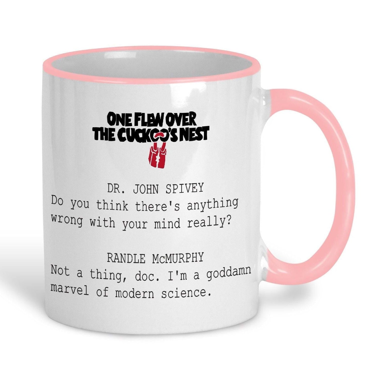 One Flew Over the Cuckoo's Nest Personalised Movie Ceramic Mug