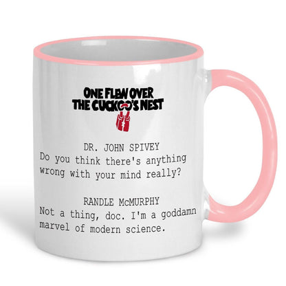 One Flew Over the Cuckoo's Nest Personalised Movie Ceramic Mug