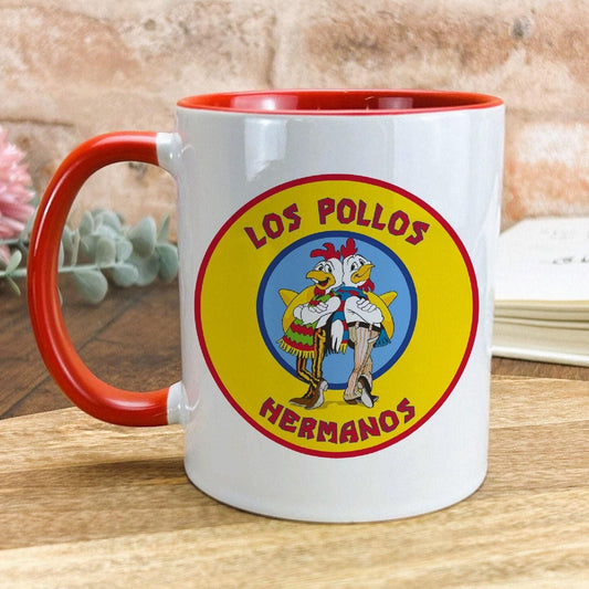 Los Pollos Hermanos Logo Breaking Bad TV Show Ceramic Mug