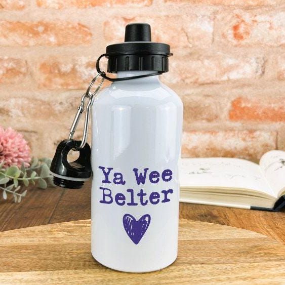 Ya Wee Belter - Scotland Scottish Dialect - Personalised Water Bottle