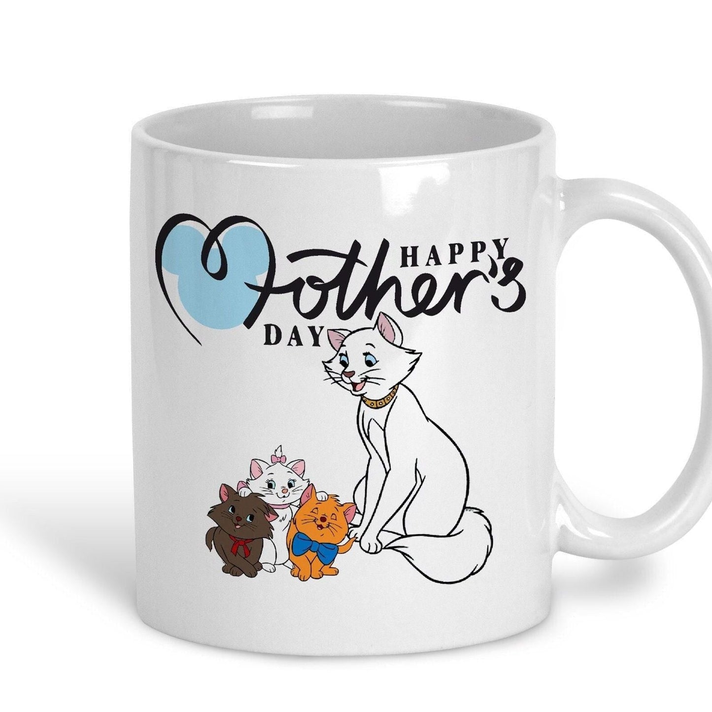 Aristocats Disney Film Personalised mother's Day Ceramic Mug
