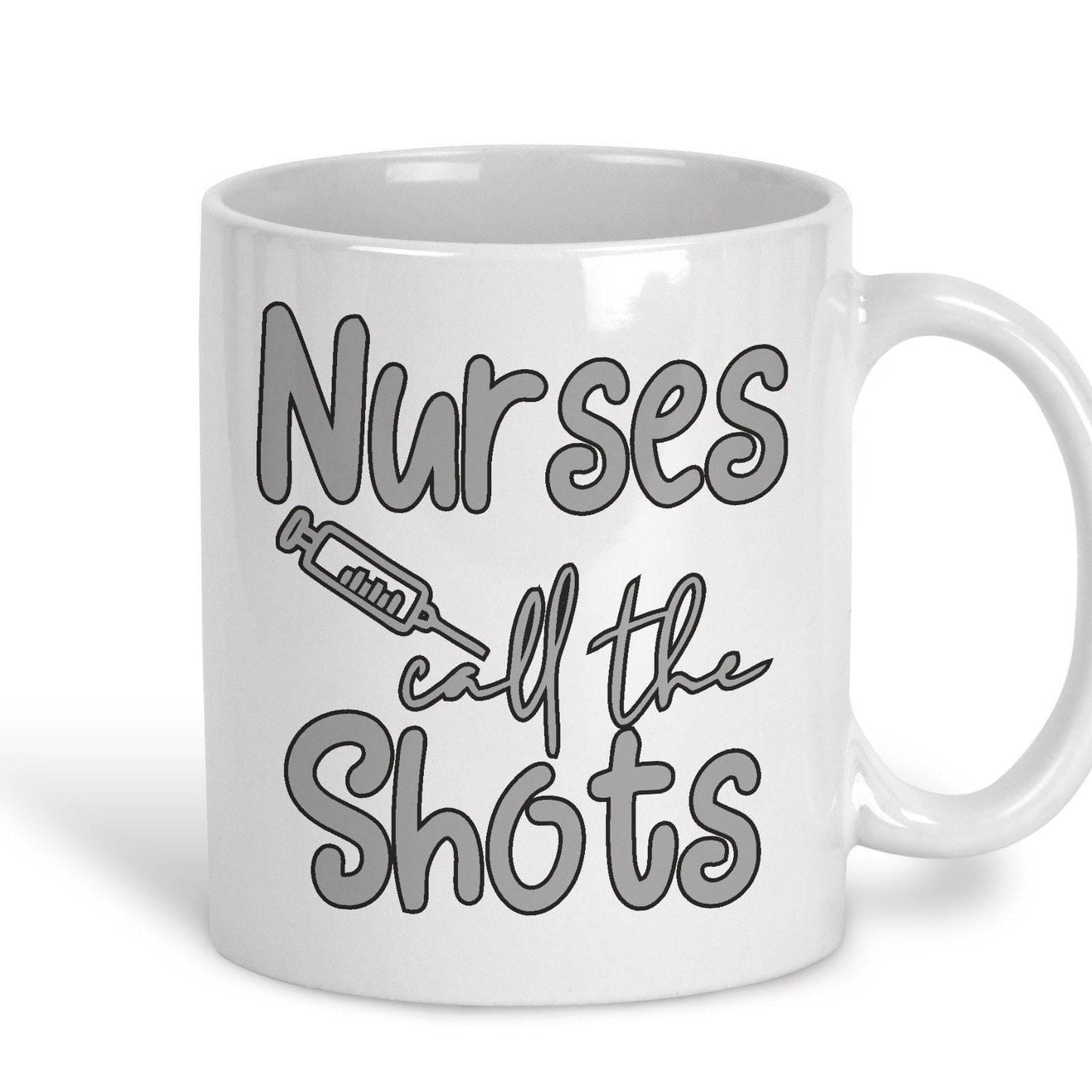 Nurse Calls The Shots Facts Ceramic Mug