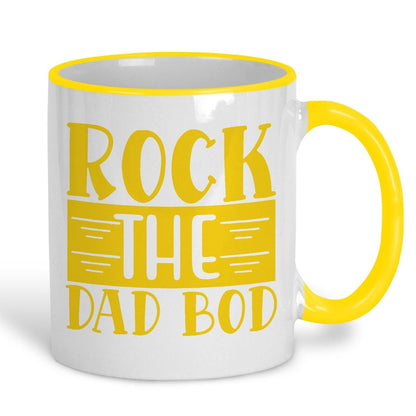 Rock the Dad Bod Father's Day Funny Personalised Mug