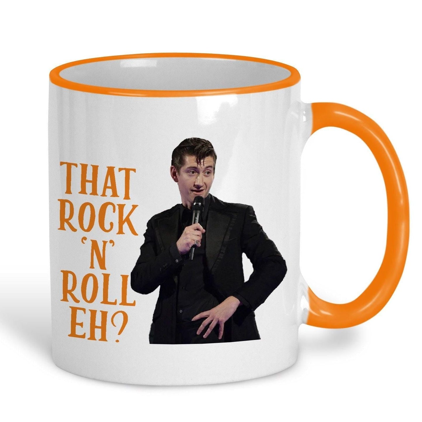 Alex Turner Artic Monkeys That Rock N Roll Eh? Yorkshire Dialect - Personalised Ceramic Mug