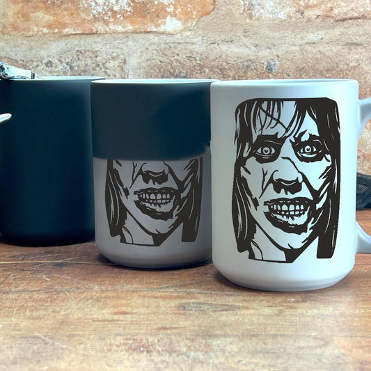 Exorcist Movie Fan Personalised Gift - Colour Changing Mug - What an  excellent day for an Exorcism