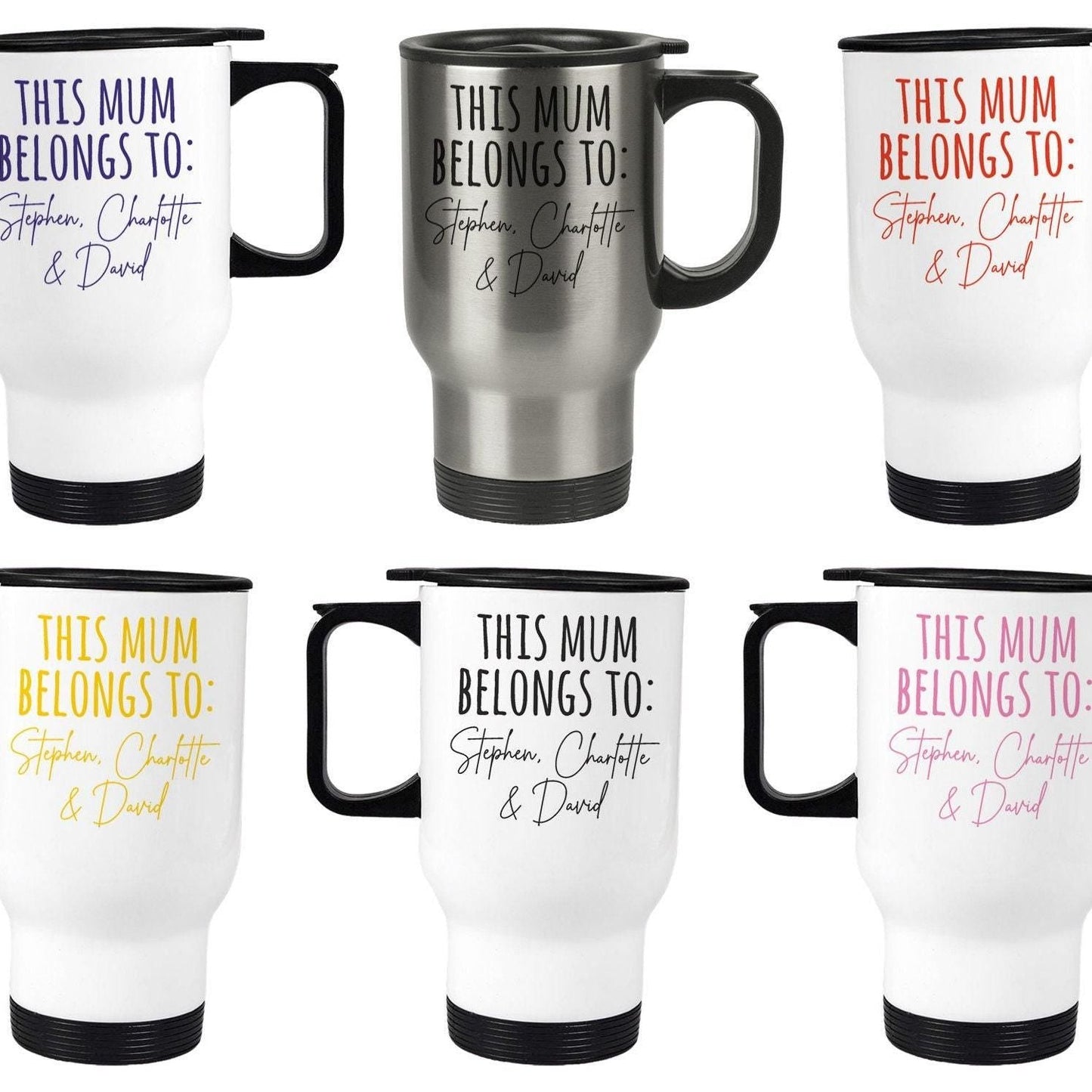 This Mum Belongs To Mother's Day Travel Mug