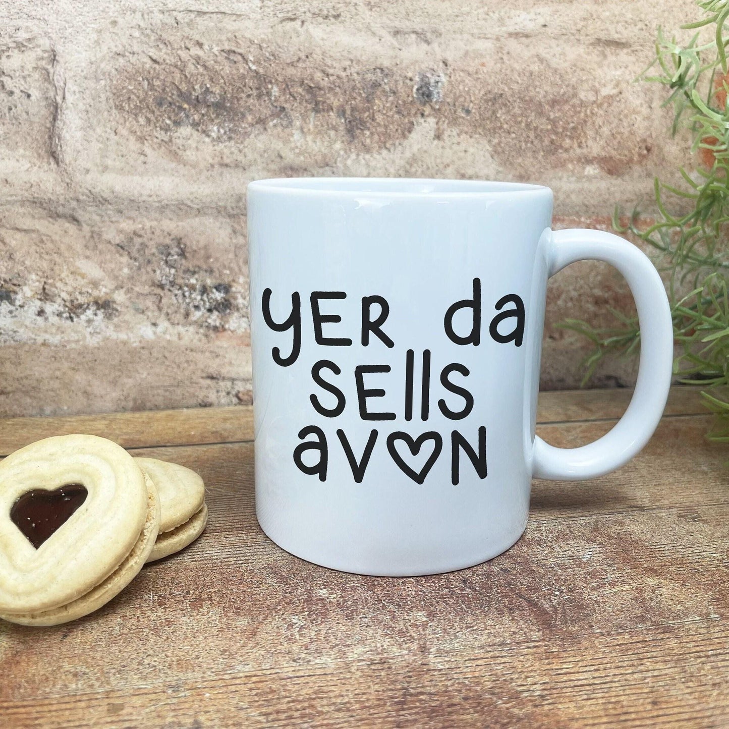 Yer Da Sells Avon - Northern Ireland Dialect - Personalised Ceramic Mug