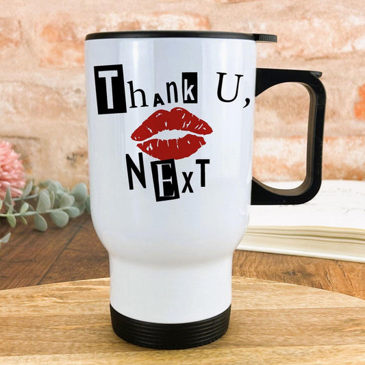 Ariana Grande Thank U Next Travel Mug Personalised Gift