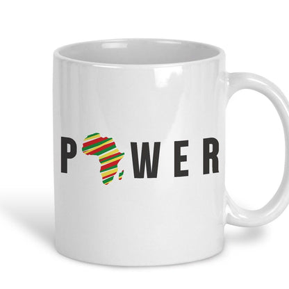 African Power Heritage History Mug