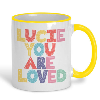 You Are Loved Personalised Mug Valentine's Day Boyfriend Girlfriend Gift Partner