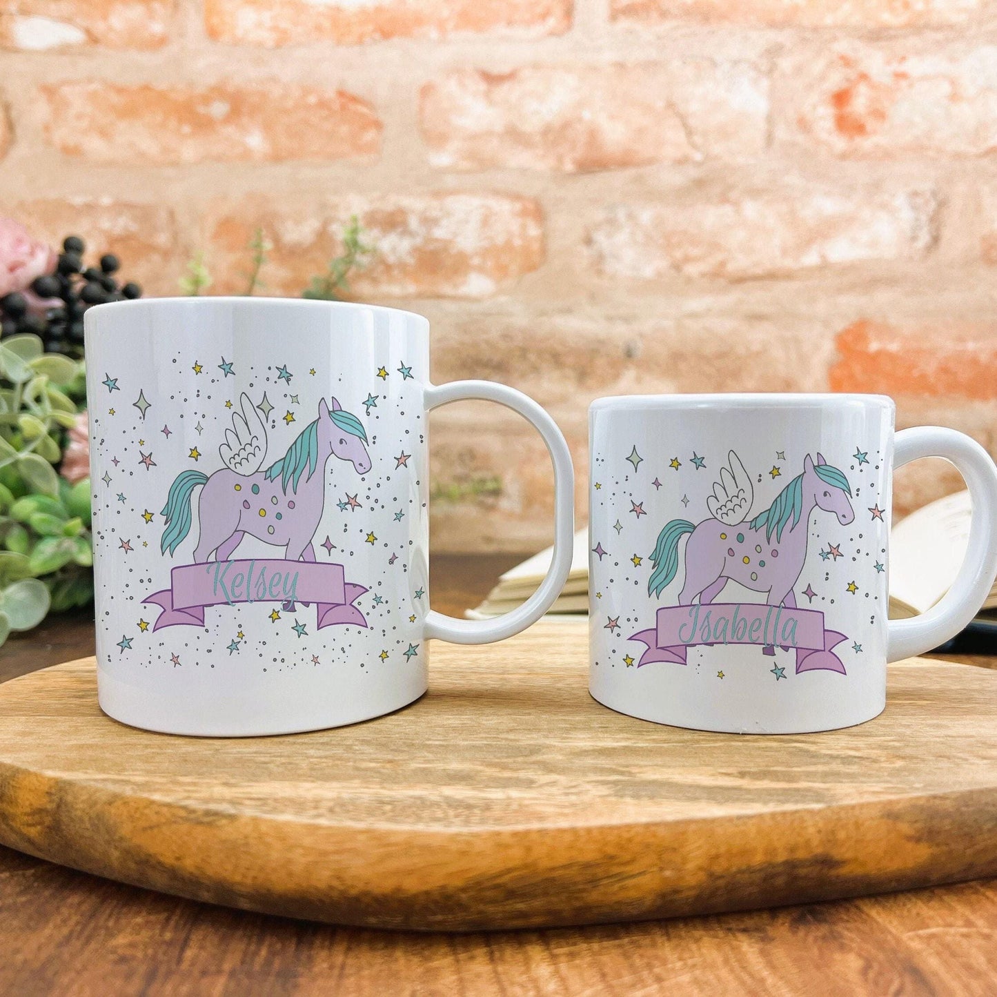 Unicorn Magical Children's Personalised Mug Unbreakable Kids Toddler Child Safe