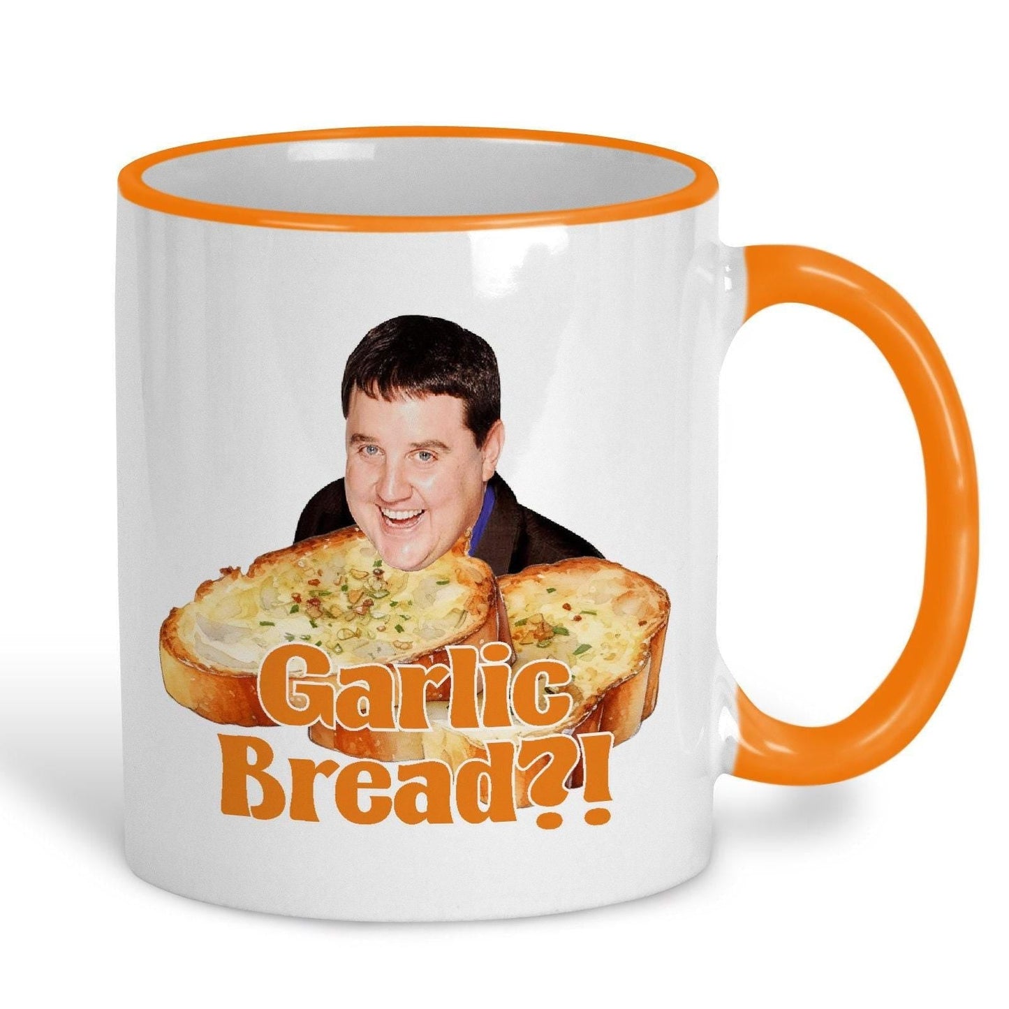 Peter Kay Garlic Bread Quote - Personalised Ceramic Mug