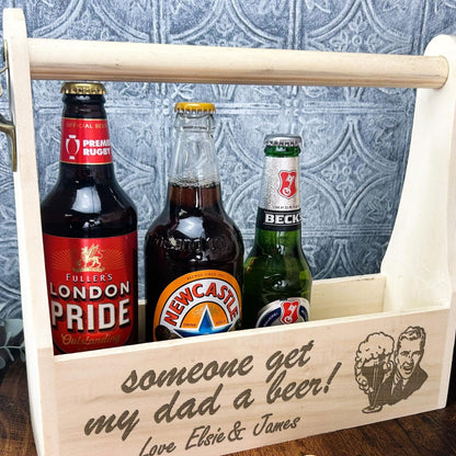 Thirst Aid Kit - Any Name - Beer Carrier - Personalised Gift - BBQ Drinks - 18th - 21st