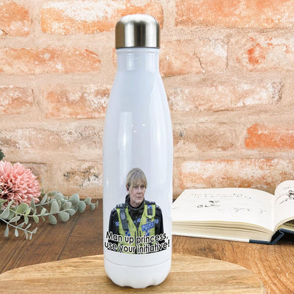 Happy Valley Quote Yorkshire Dialect - Personalised Water Bottle