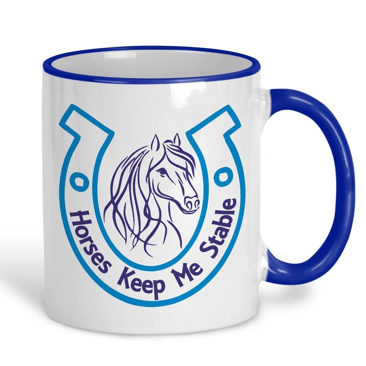 Horse Keeps Me Stable Mug