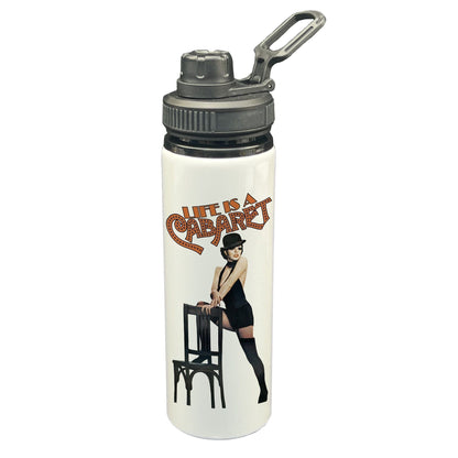 Cabaret Life Is Liza Minnelli Musical 70s Film Quote Poster Style Water Bottle | Gift | Present | Movie | Friend | Family | Work Colleague