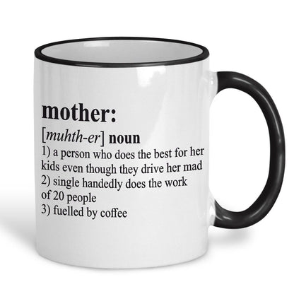 Mother Dictionary Definition Mug