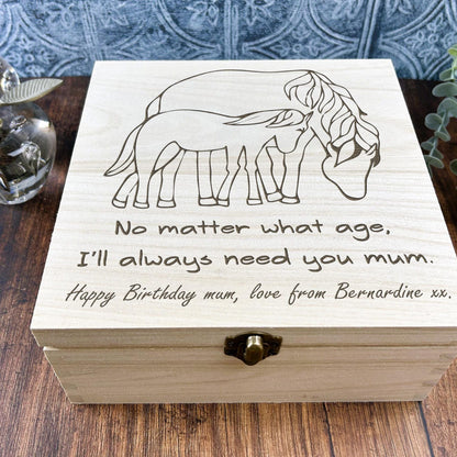 Always Need You Mum Personalised Memory Keepsake Box - Mother's Day Gift
