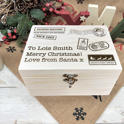 Letter From Santa Christmas Eve Box Personalised