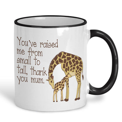 From Small to Tall Giraffe Mother's Day Mug