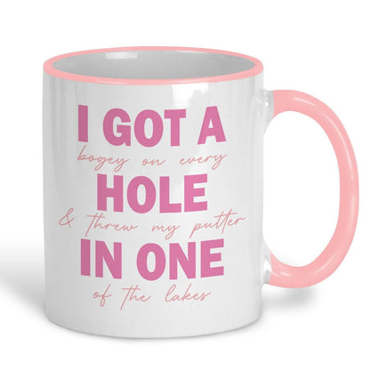 I Got A Hole In One Golf Personalised Sport Mug