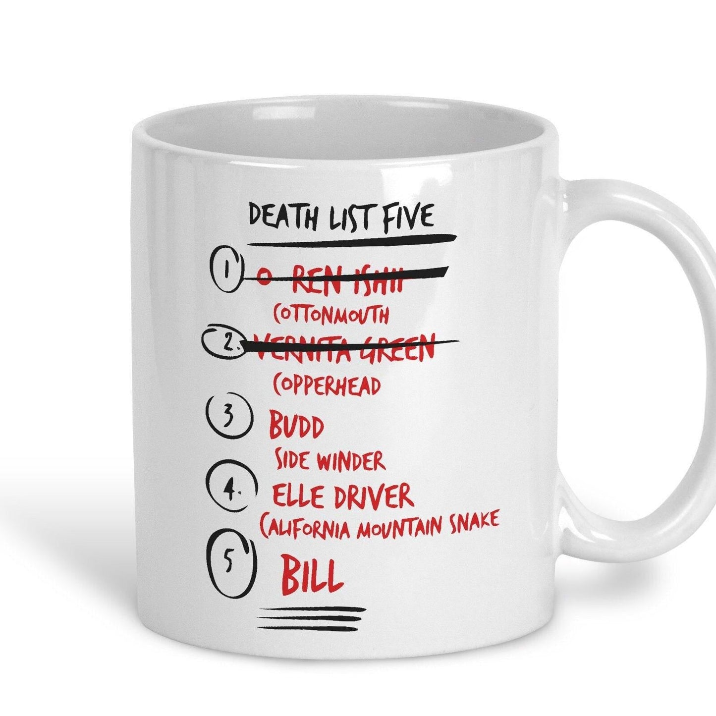Kill Bill Quentin Tarantino Mug