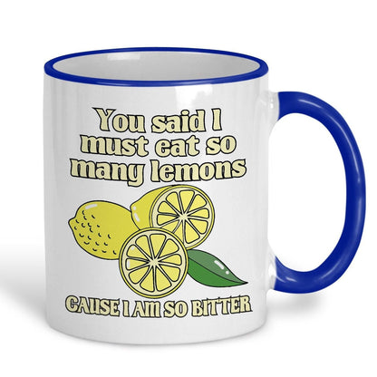 Kate Nash Foundations Lemons So Bitter Music Lyrics Mug