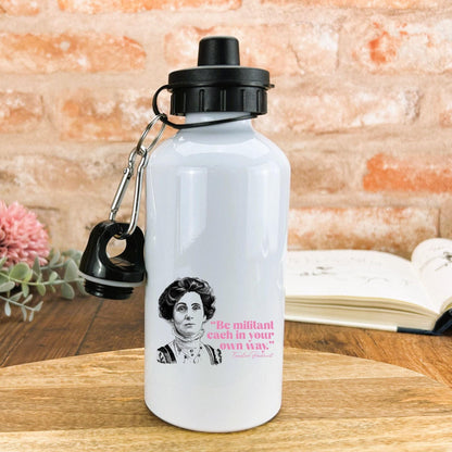 Emmeline Pankhurst Quote - Personalised Water Bottle