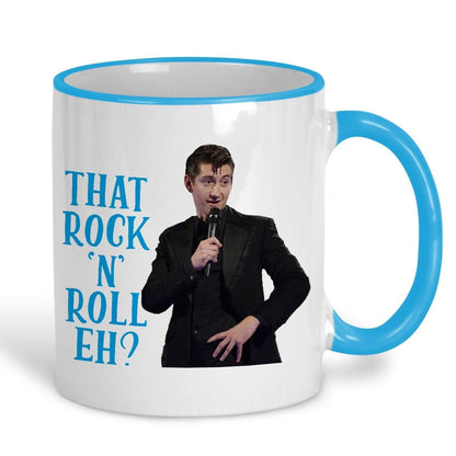 Alex Turner Artic Monkeys That Rock N Roll Eh? Yorkshire Dialect - Personalised Ceramic Mug