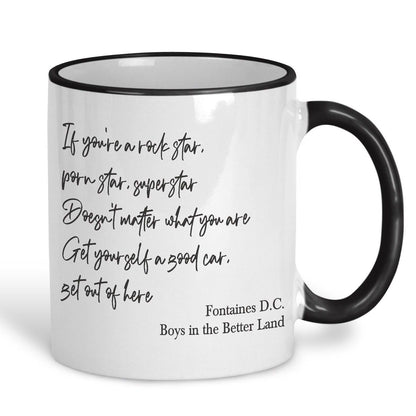 Fontaines D.C. Boys in the Better Land Mug