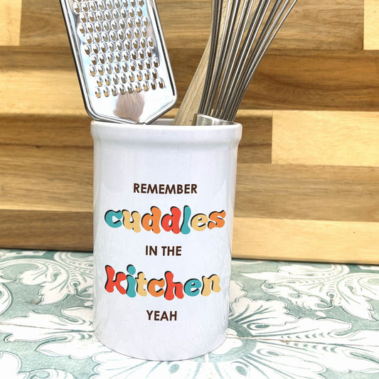 Cuddles In The  Kitchen Mardy Bum Arctic Monkeys Utensil Holder