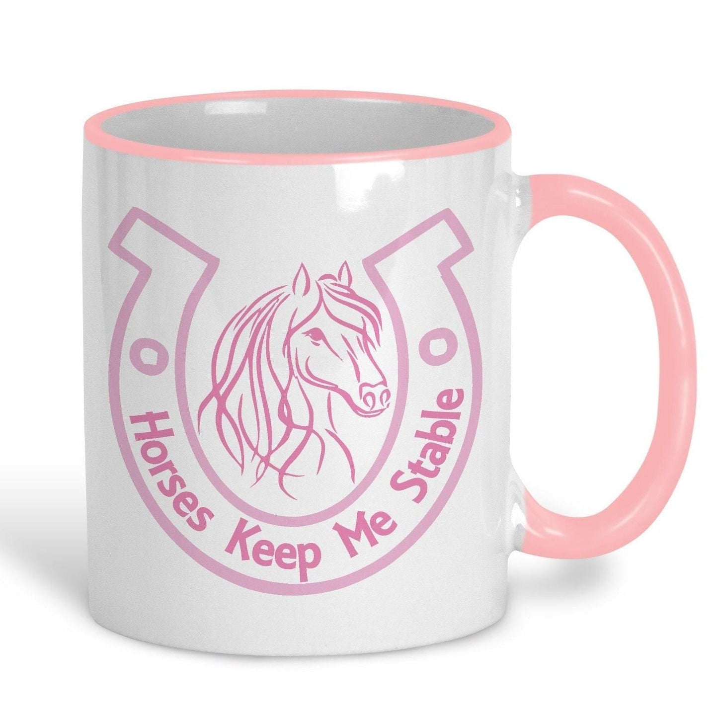 Horse Keeps Me Stable Mug
