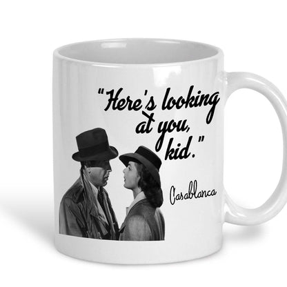 Casablanca "Here's looking at you, kid" Mug