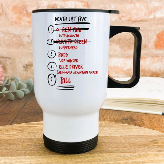 Kill Bill Quentin Tarantino Travel Mug Personalised Gift
