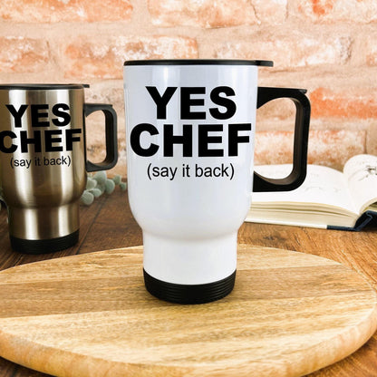 Yes Chef The Bear TV Show Travel Mug Personalised