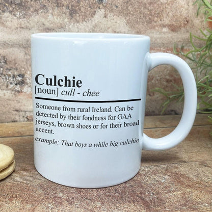 Culchie Definition - Northern Ireland Dialect - Personalised Ceramic Mug