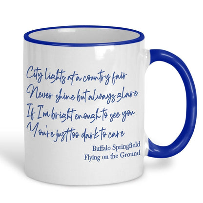 Buffalo Springfield On The Way Home  60s Mug