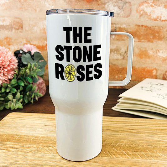 The Stone Roses Logo - Personalised Travel Mug
