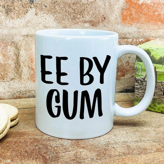 Ee By Gum Yorkshire Dialect - Personalised Ceramic Mug