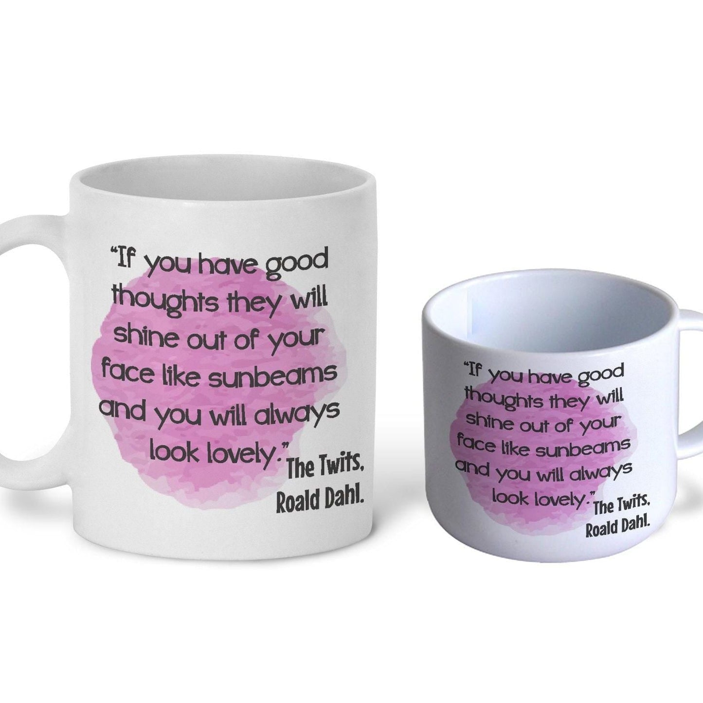 The Twits Children's Book Quote Literature Personalised Gift Mug Polymer First Unbreakable
