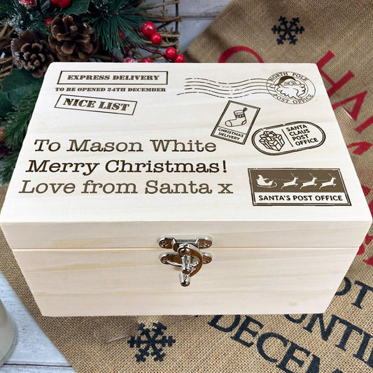 Letter From Santa Christmas Eve Box Personalised