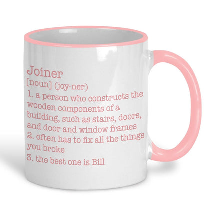 Joiner Definition Personalised Ceramic Mug