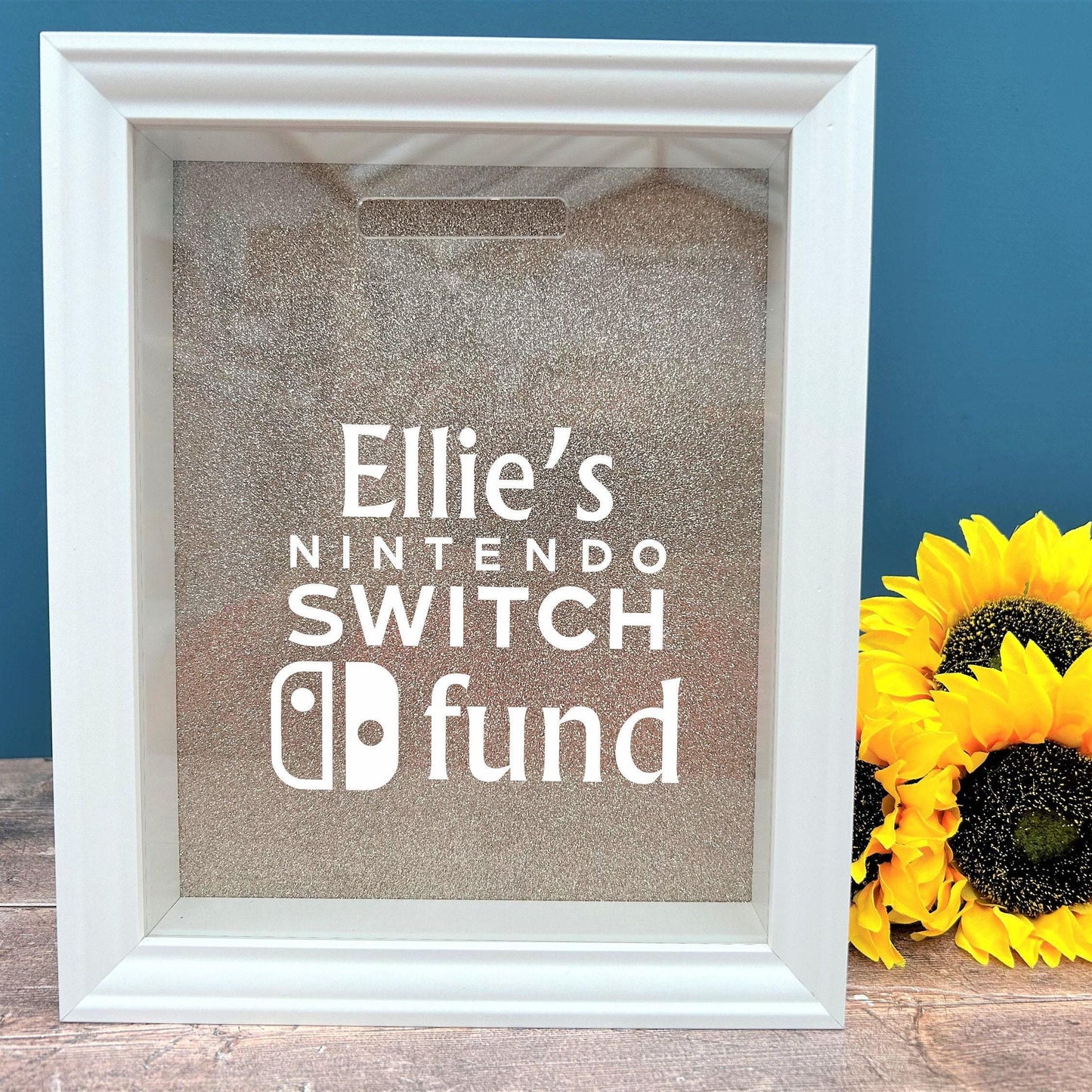 Nintendo Switch Game Console Fund Money Box Personalised Gamer Gift