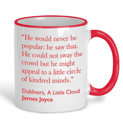 James Joyce Dubliners A Little Cloud Literary Quote Mug