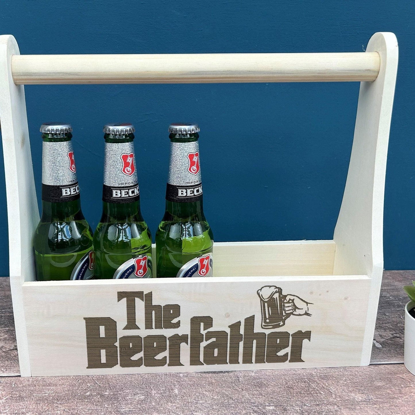 The Beerfather Godfather Movie - Beer Carrier - Father's Day Personalised Gift