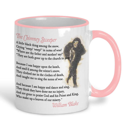 William Blake The Chimney Sweeper Poetry Quote Mug