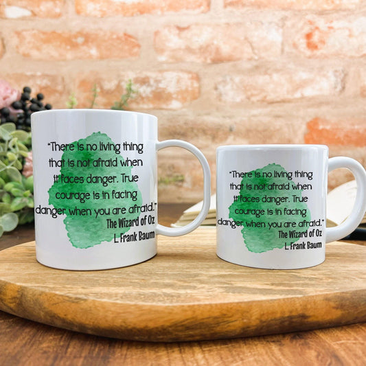 Wizard of Oz L Frank Baum Children's Book Quote Literature Personalised Gift Mug Polymer First Unbreakable
