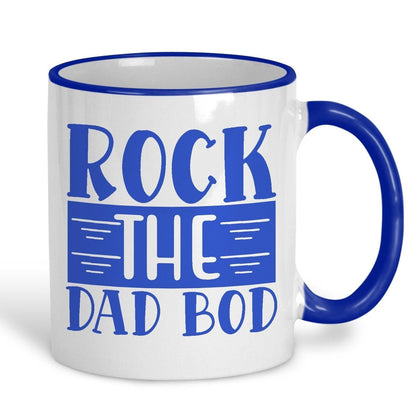 Rock the Dad Bod Father's Day Funny Personalised Mug