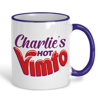 Hot Vimto - Personalised Ceramic Mug - Manchester Regional Gift for a true Manc'
